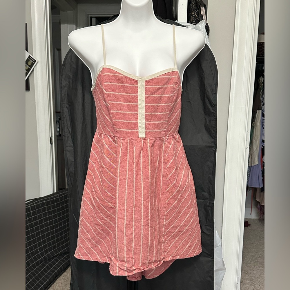 Urban Outfitters Cope Striped Mini Dress size M